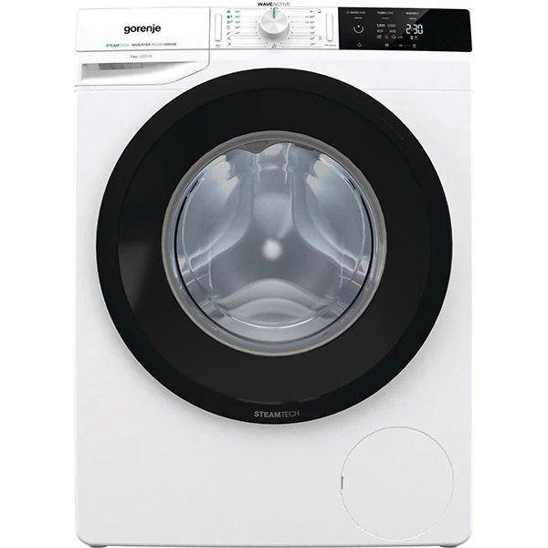 Masina de spalat rufe frontala GORENJE WEWI72S3S, WaveActive, 7 kg, 1200rpm, Clasa A+++, Alb