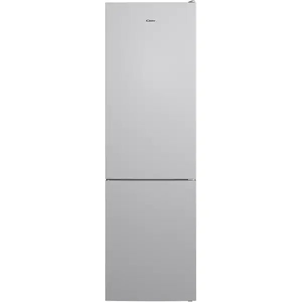 Combina frigorifica CANDY CCE4T620ES, No Frost, 377 l, H 200 cm, Clasa E, Wi-Fi, argintiu