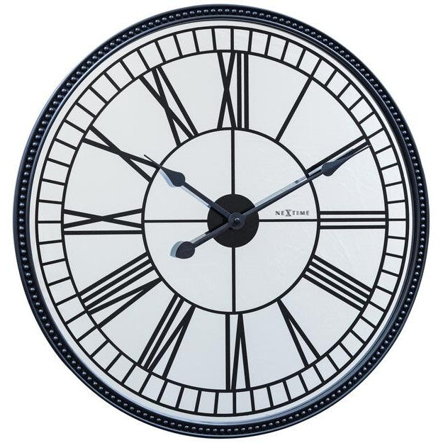 Ceas de perete NeXtime Cleopatra Mirror, 56cm, negru