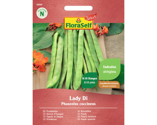 Seminte Legume Floraself Select Fasole Lata Lady Di
