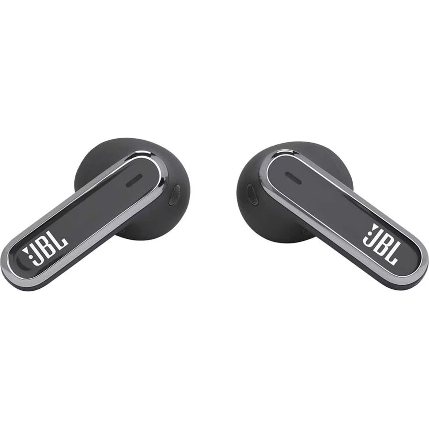 Casti in-ear true wireless JBL Live Flex, Noise Cancelling, Bluetooth 5.3, Touch Control, IP54, Dual Connect Multi Point, Negru