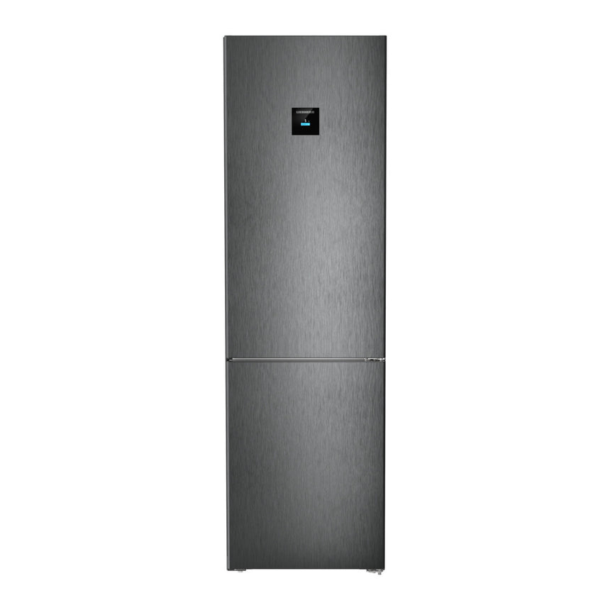 Combina frigorifica Liebherr CNbdb 5733 Plus, NoFrost, EasyFresh, 371 l, 201.5 сm, Clasa B, Black Steel, Silver