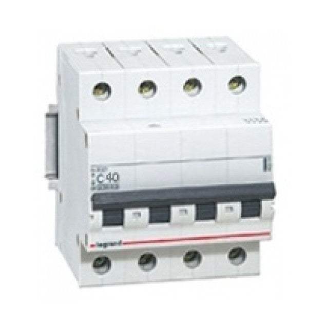 Siguranta automata Legrand DNX3 4P curba C, 40A 4,5kA