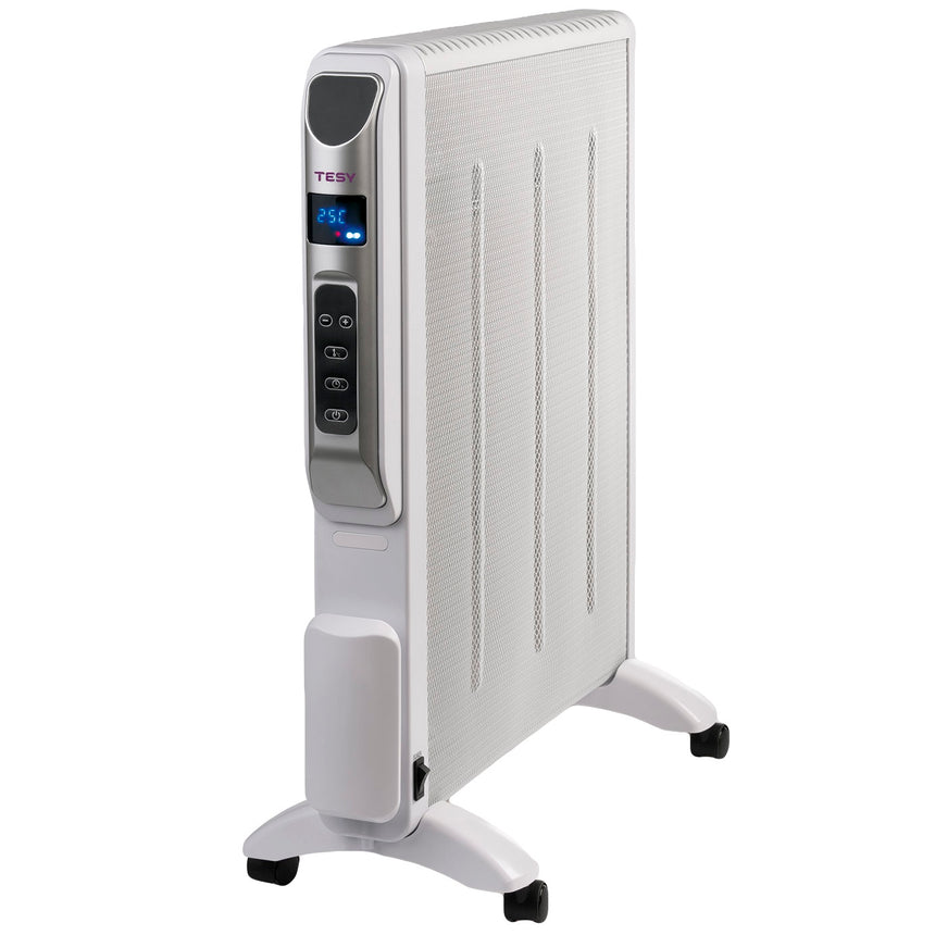 Panou radiant de podea TESY MC 2014, 2000 W, 2 trepte de putere, Termostat reglabil, Display LED, Element incalzire MICA, Telecomanda, Alb