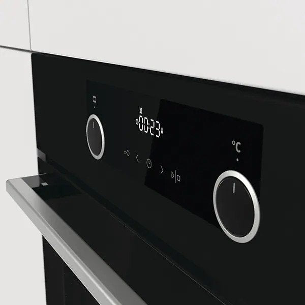 Cuptor incorporabil GORENJE BO737E114B, Electric, Autocuratare AquaClean, 71 l, Clasa A, Negru