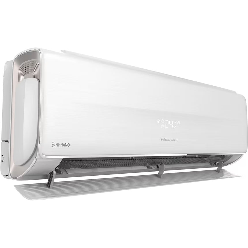 Aer Conditionat HISENSE QF25XW0E, 9000 BTU, A+++/A+++, Inverter, Sterilizare HiNano, Wi-Fi, Alb