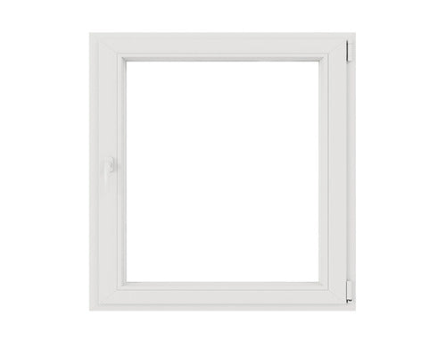 Fereastra Pvc Termopan 4 Camere 90x90 Cm Alba Dreapta Deschidere Simpla
