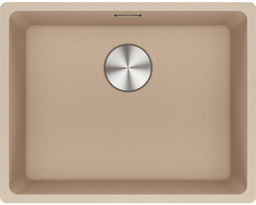 Chiuveta Bucatarie cu o Cuva Franke MRG 210/110-52 52x40 cm, Fara Picurator, Montare sub Blat, Fragranite Avena