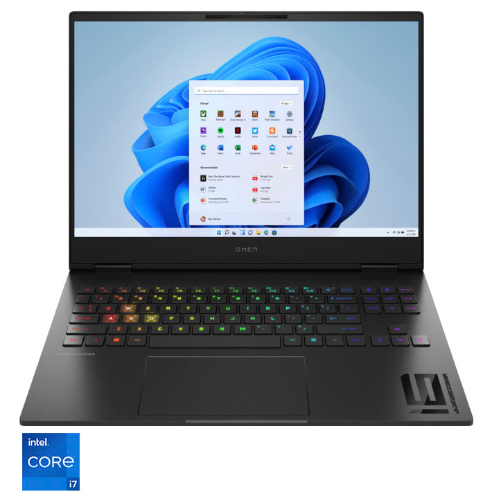 Laptop Gaming HP OMEN 16-u0100nn cu procesor Intel® Core™ i7-13700HX pana la 5.00 GHz, 16", WQXGA, IPS, 240Hz, 32GB, 2TB SSD, NVIDIA GeForce RTX 4070 8GB GDDR6, Windows 11 Home, Shadow Black