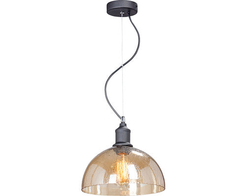 Pendul Vitaluce Ve4850 E27 Max. 1x40w, Negru/fumuriu