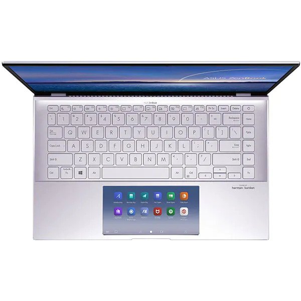 Laptop ASUS ZenBook 14 UX435EG-A5022T, Intel Core i5-1135G7 pana la 4.2GHz, 14" Full HD, 8GB, SSD 512GB, NVIDIA GeForce MX450 2GB, Windows 10 Home, Lilac Mist