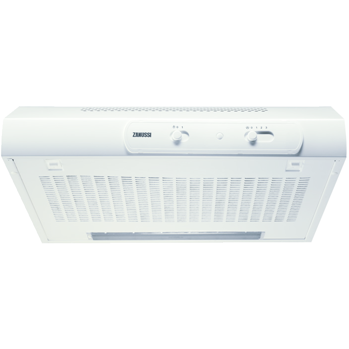 Hota traditionala Zanussi ZHT531W, Putere de absorbtie 220 mc/h, 1 motor, 50 cm, Alb