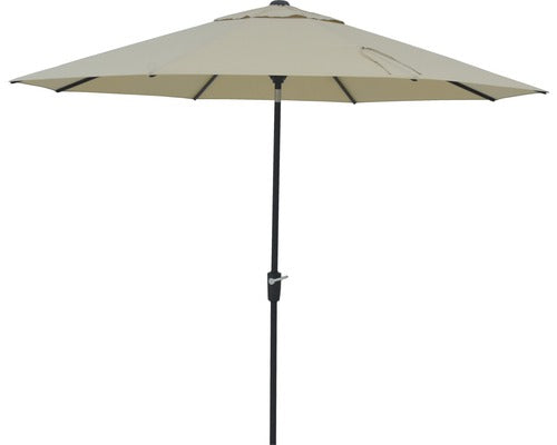 Umbrela Soluna Sarry Ø 300 Cm H 246 Cm 220 G/mp Poliester Ecru