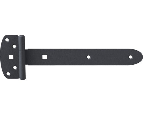 Balama tip „T” Alberts Ovado 391x59 mm, otel zincat negru
