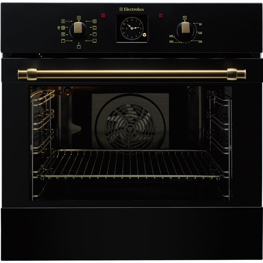 Cuptor incorporabil traditional Electrolux EOB3400BOR, Electric, Grill, Clasa A, Negru