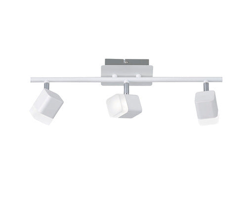 Plafoniera Cu Led Integrat Roubaix 3x4w 800 Lumeni, Alb Mat