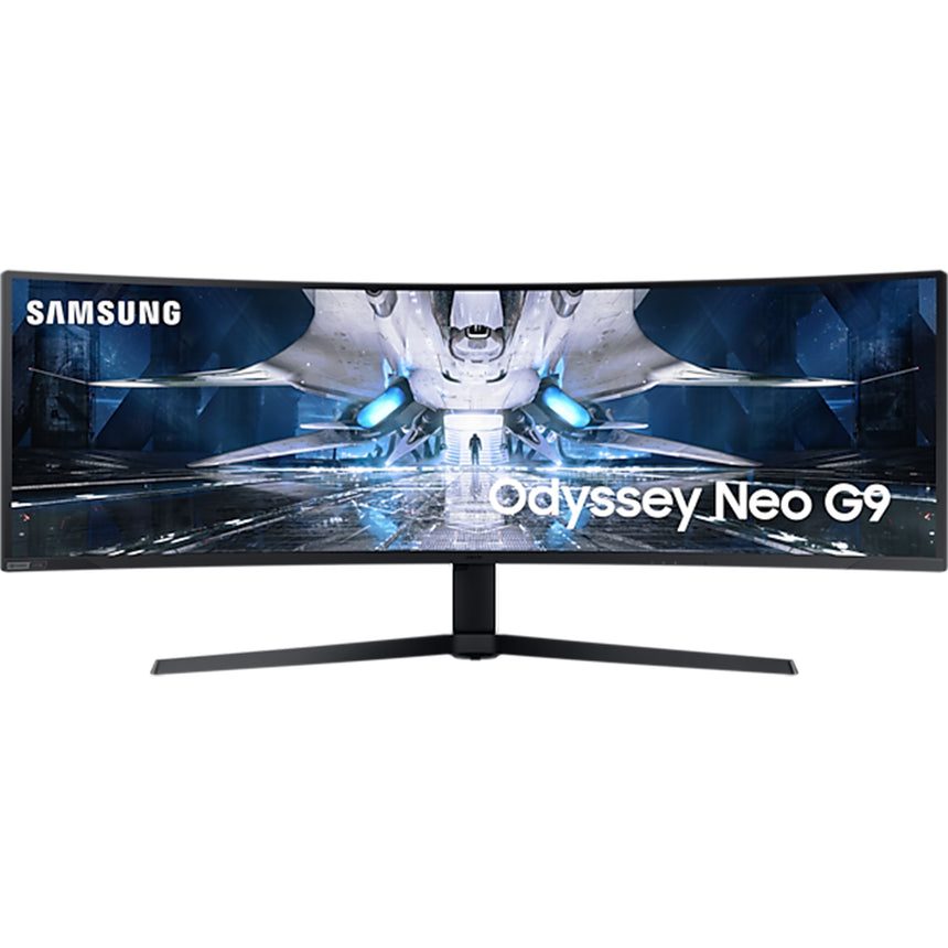 Monitor gaming curbat LED VA Samsung Odissey NEO 49", DQHD, DisplayPort, 1ms, 240Hz, FreeSync Premium Pro, compatibil G-Sync, Vesa, Negru