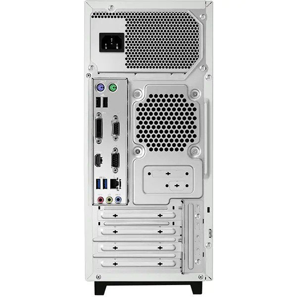 Sistem Desktop PC ASUS S340MF-I59400004D, Intel Core i5-9400 pana la 4.1GHz, 8GB, SSD 256GB, Intel UHD Graphics 630, Free DOS, Alb