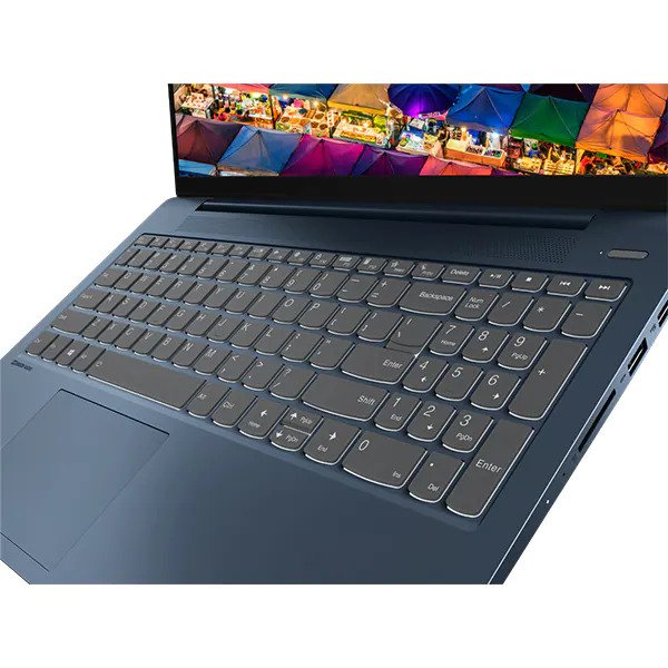 Laptop LENOVO IdeaPad 5 15ITL05, Intel Core i3-1115G4 pana la 4.1 GHz, 15.6" Full HD, 4GB, SSD 128GB, Intel UHD Graphics, Windows 11 Home S, Albastru