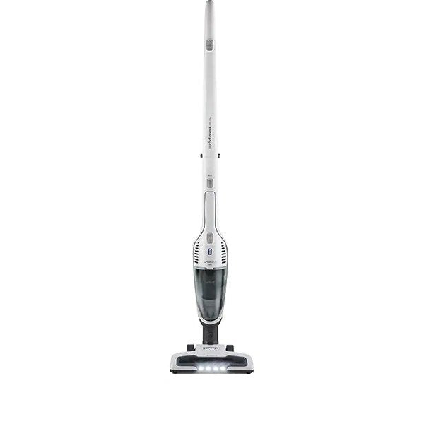 Aspirator vertical, Gorenje, SVC180FW, 18V, Recipient pentru praf, 0.6 litri, Alb