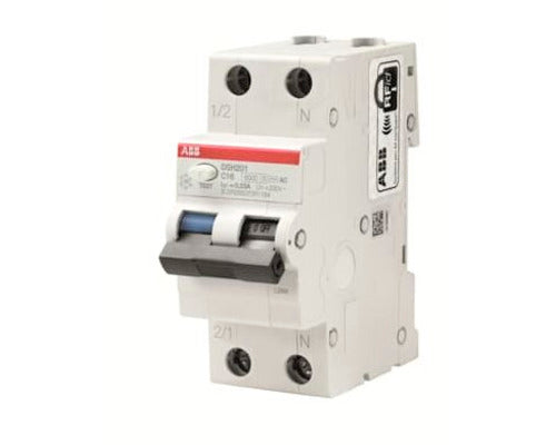 Intreruptor Automat Cu Protectie Diferentiala Abb Rcbo 1p+n 40a 6ka/30ma, Curba B