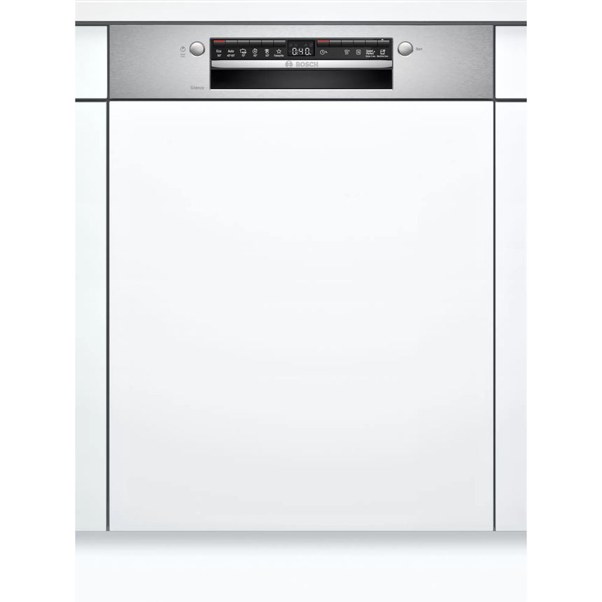 Masina de spalat vase semi-incorporabila Bosch SGI4HTS31E, 12 seturi, 6 programe, Clasa E, ExtraDry, AquaStop, 60 cm