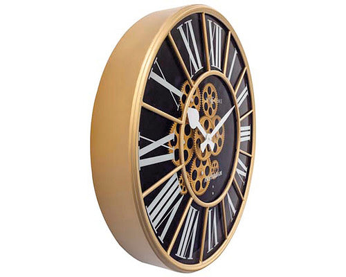 Ceas Perete Nextime William Negru Ø 50 Cm