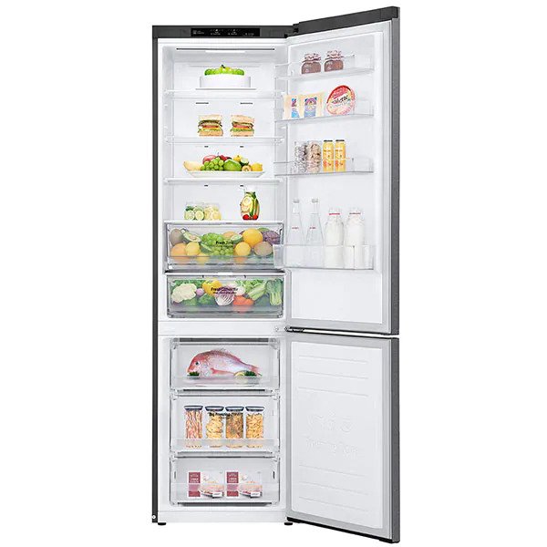 Combina frigorifica LG GBP62DSNFN, No Frost, 384 l, H 203 cm, Clasa D, Inox