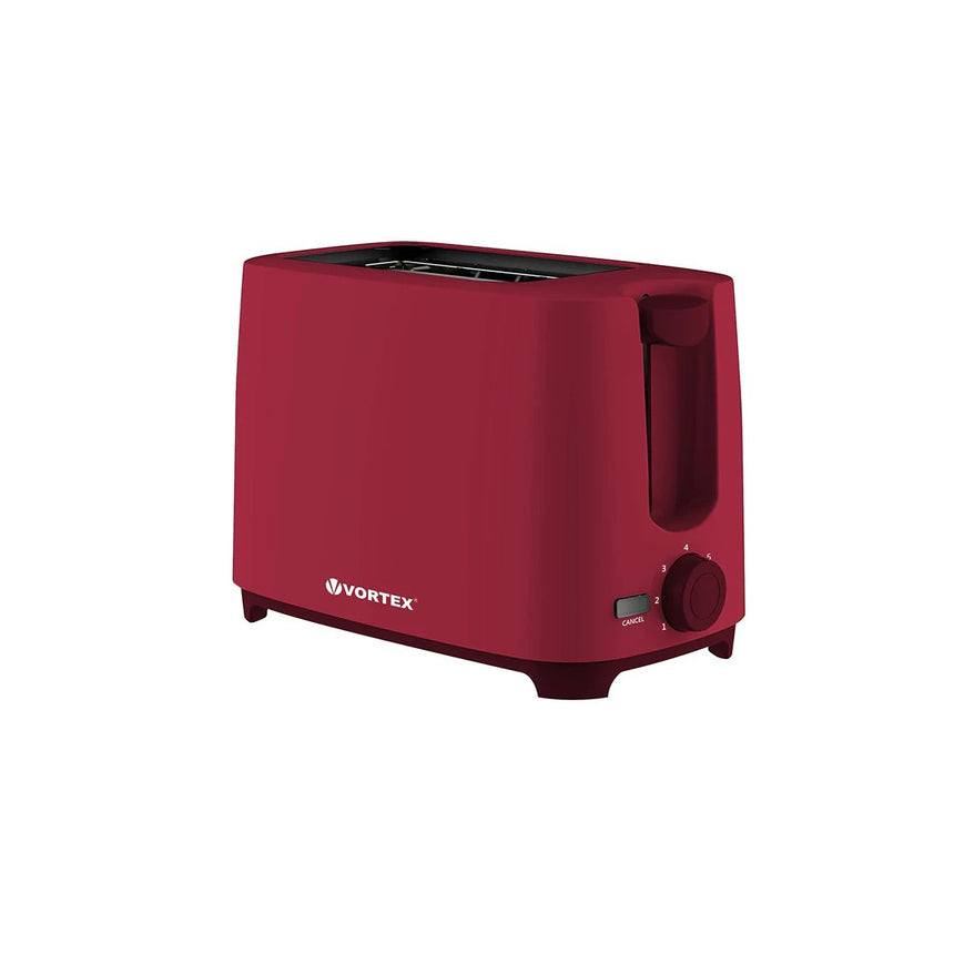 Prajitor paine VORTEX VO4008RD, 2 felii, 700W, rosu