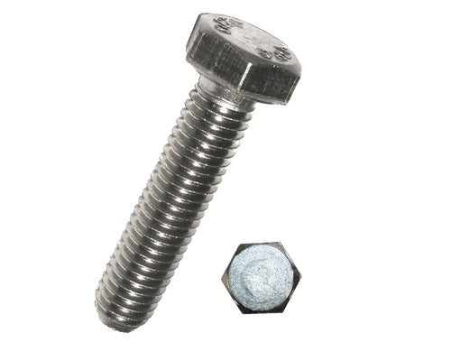Suruburi Metrice Cu Cap Hexagonal Dresselhaus 10x60 Mm Din933 Otel Zincat, 50 Bucati