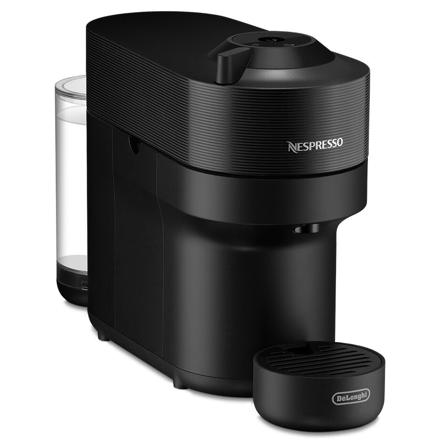 Espressor Nespresso by De'Longhi Vertuo Pop ENV90.B, 1260W, Extractie prin centrifuzie, Conectare telefon, 0.6L, Negru, set capsule degustare inclus