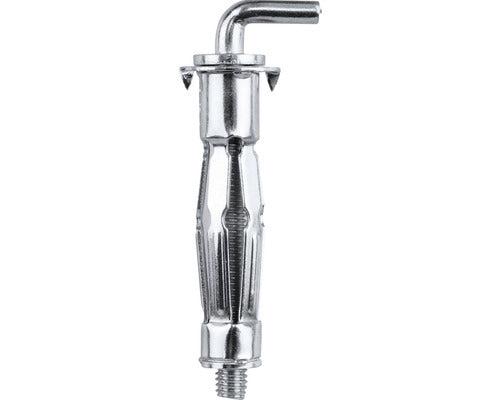 Ancore Metalice Cu Carlig Tox Pirat Skippi Ø12x52 Mm, Filet Metric M6, 25 Bucati, Pentru Perete Fals