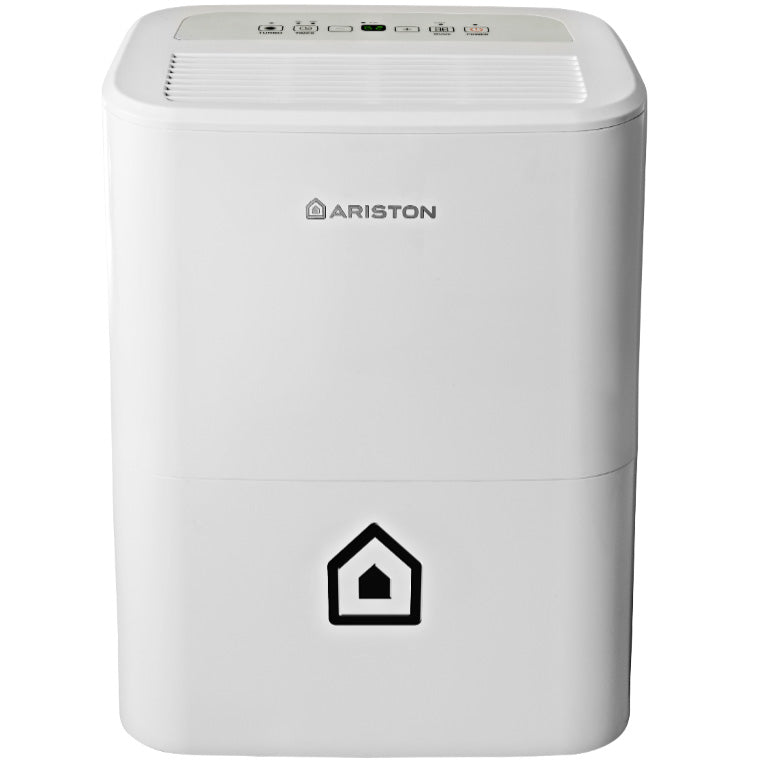 Dezumidificator Ariston DEOS 16s NET, 16l/24h, Wifi, Functie uscare rufe, Suprafata recomandata 30 m2, Rezervor 3l, Alb
