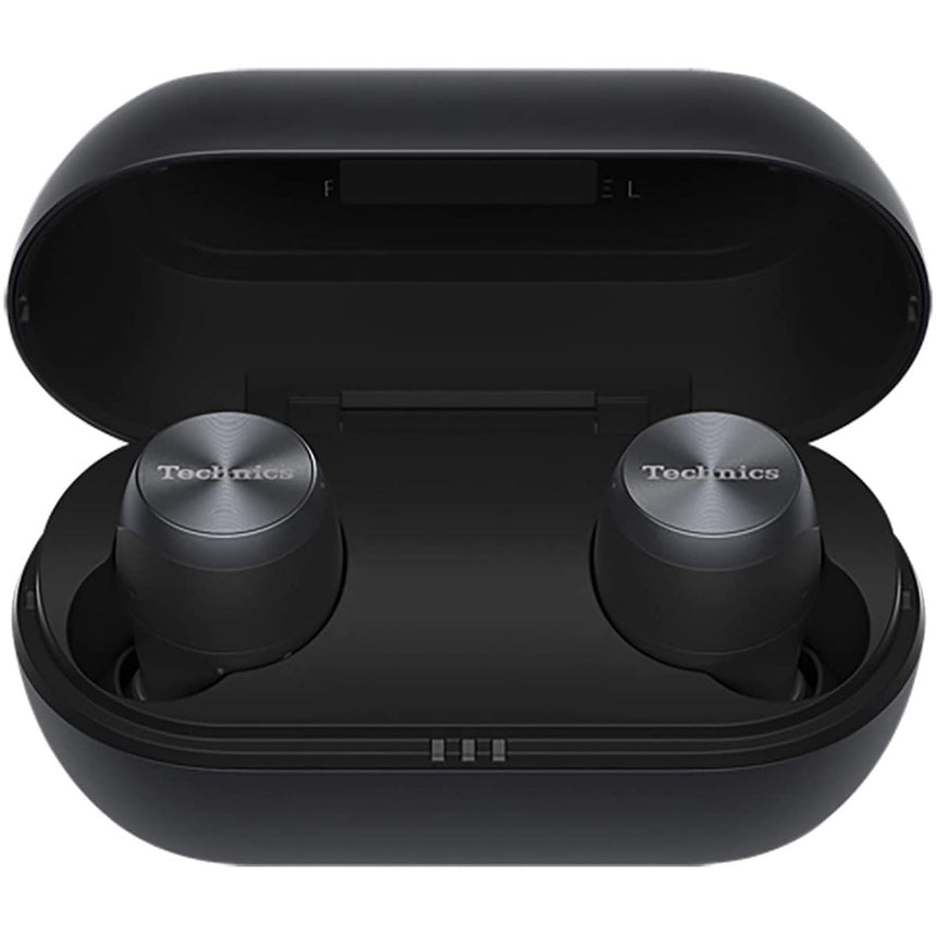 Casti Audio In Ear Panasonic EAH-AZ70WE-K, True Wireless, Bluetooth, Noise cancelling, Microfon, Autonomie 6 ore, Negru