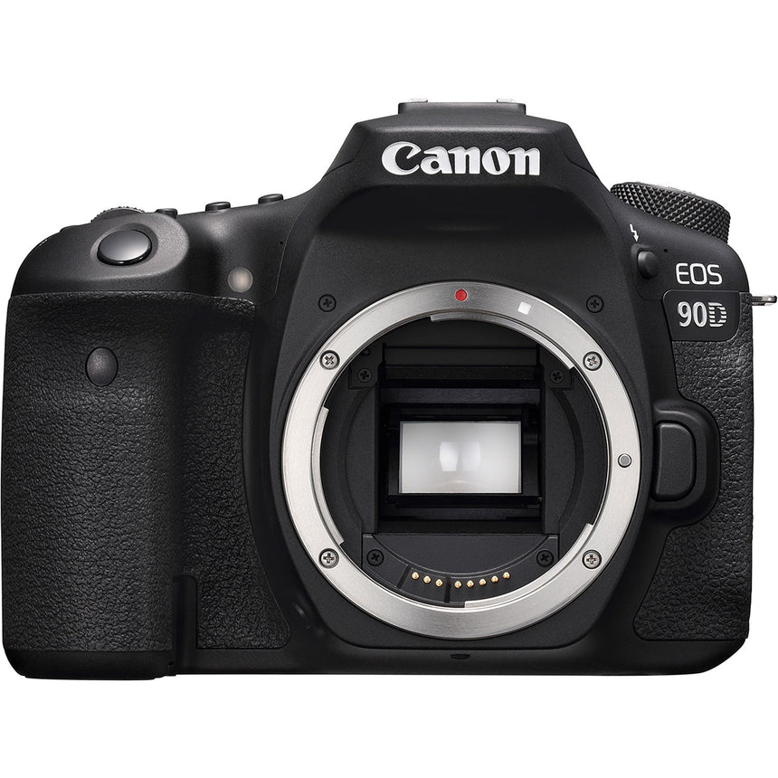 Aparat foto DSLR Canon EOS 90D, 32.5 MP, Body, 4K, Negru