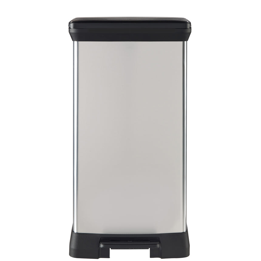 Cos de gunoi Curver, cu pedala, 50L, gri
