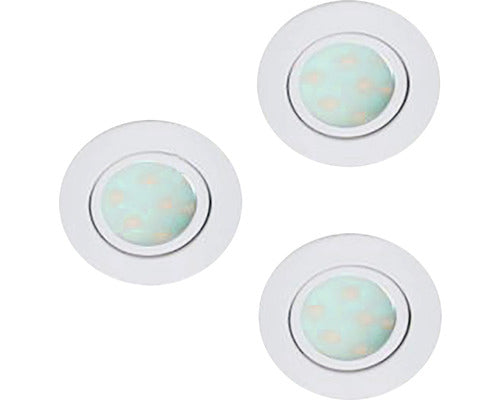 EGLO, 900745, SALICETO, corp de iluminat incastrat, 2700 K, LED, 3X6W, Da, IP20