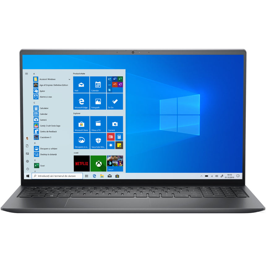 Laptop Dell Vostro 5515 cu procesor AMD Ryzen 5 5500U, 15.6", Full HD, 8GB 512GB SSD, AMD Radeon Graphics, Windows 10 Pro, Titan Gre