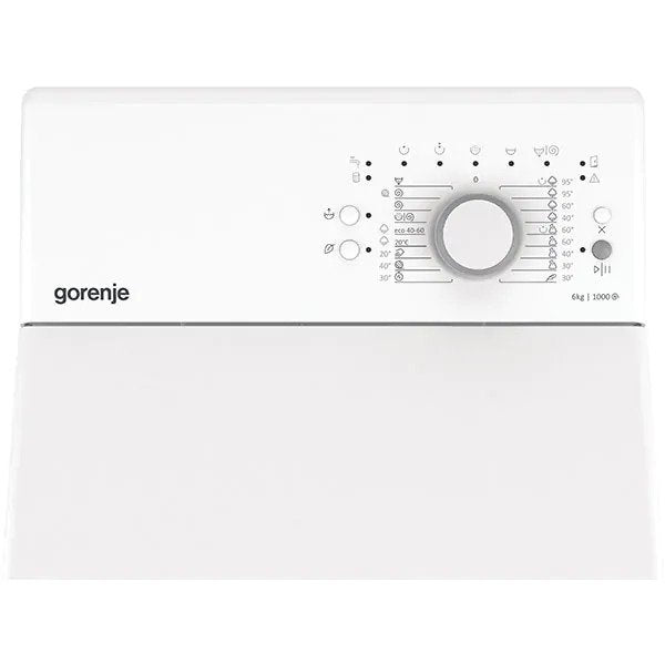 Masina de spalat rufe verticala GORENJE WNT61082, 6 kg, 1000rpm, Clasa A, Alb