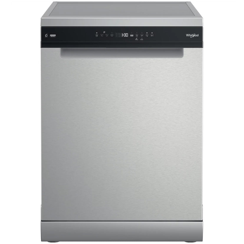 Masina de spalat vase Whirlpool W7F HP43 X, 15 seturi, 10 programe, Clasa C, PowerClean, 6th Sense, 60 cm, Inox