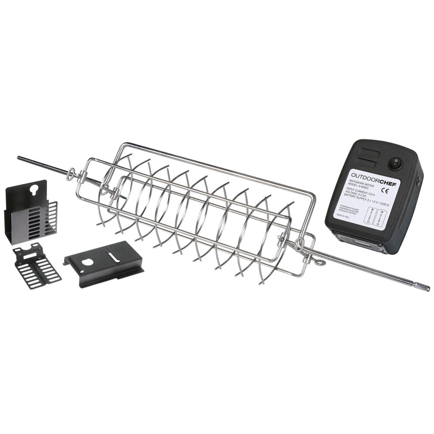 Rotisor electric pentru gratar Dualchef Outdoorchef