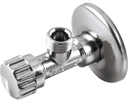 Robinet Sublavoar Cu Bila, Obertain Si Rozeta Decorativa, 1/2”x1/2”, Alama