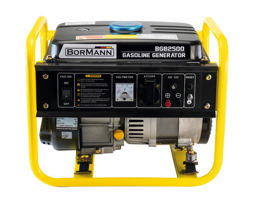 Generator De Curent Cu Benzina Bormannlite Bgb2500 1000w, Monofazic