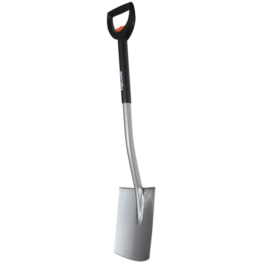 Cazma telescopica pentru gradina Fiskars, varf rotunjit, 1050-1250 mm, 1950 g