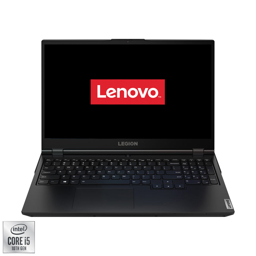 Laptop Gaming Lenovo Legion 5 15IMH05H cu procesor Intel Core i5-10300H pana la 4.50 GHz, 15.6", Full HD, IPS, 16GB, 512GB SSD, NVIDIA GeForce GTX 1660 Ti 6GB, Free DOS, Black
