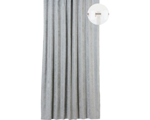 Draperie Cu Inele Tigris Gri 140x245 Cm