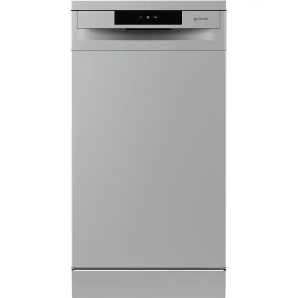 Masina de spalat vase Gorenje GS520E15S, 9 seturi, 5 programe, Clasa E, 45 cm, Gri