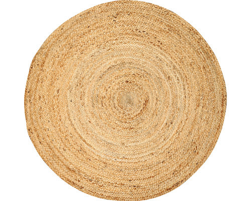 Covor Rotund Iuta Natur Ø 120 Cm