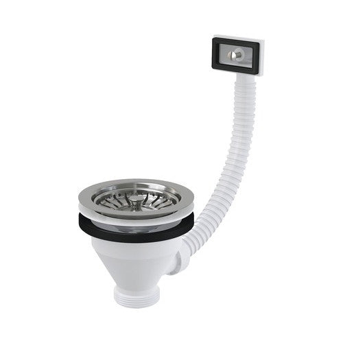 Ventil 3 1/2-1 1/2 cu dop si preplin lateral , Alca