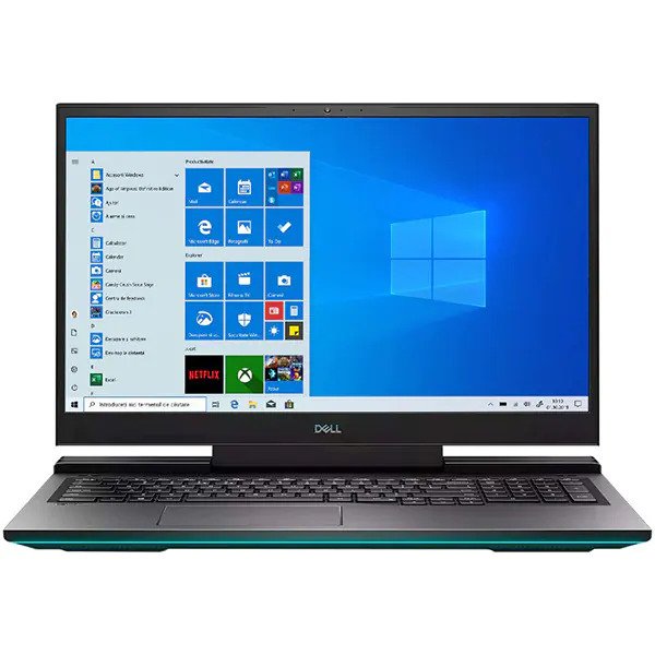 Laptop Gaming DELL G7 7700, Intel Core i7-10750H pana la 5.0GHz, 17.3" Full HD, 16GB, SSD 1TB, NVIDIA GeForce GTX 1660 Ti 6GB, Windows 10 Home, Negru